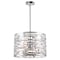 Cwi Lighting Petia 4 Light Drum Shade Chandelier With Chrome Finish 9975P15-4-601 - alternate 1